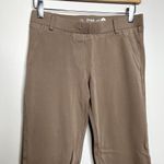 Betabrand  Khaki Straight Leg Dress Pant Yoga Pants Photo 1