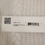 💕WHITE+WARREN💕 Cashmere Relaxed Cable Mockneck Sweater White Small S NWT Photo 12