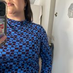 Urban Outfitters  Ellie Printed Pullover Sweater Blue Size Medium Photo 1