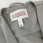 Isaac Mizrahi Elements  Live Gray Waterfall Open Front Blazer Jacket XL Layering Photo 5