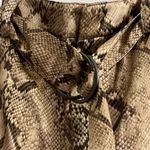 Banana Republic • NWT 100% Silk Snake Print Shorts with Belt Photo 2