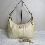 Coach Cream Patent Leather Crossbody/Shoulder Bag Photo 4