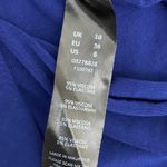 ASOS  Blue Surplice V-Neck Short Cap Sleeve Maxi Dress Women's Size 6 Photo 6