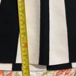 1901  womens small black white striped dress sleeveless knee length Beetlejuice Photo 6