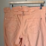 Pilcro kit cropped peach wide leg pants Orange Size 32 Photo 8