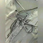 Parisian  NWT Women’s Petite Satin Cowl Neck Cami Mini Black Dress Size‎ 10 Photo 6