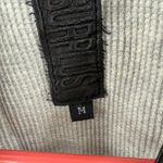 R&R Surplus Leather Vest Size Medium Womens Black/Brown Gray Cinch Waist Soft Black Photo 3