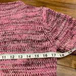 Billabong Knit Sweater Womens Size Large Pink Purple Mock Neck Wool Blend Y2K Photo 6