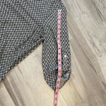 Pink republic  White & Black Geometric Scoop Neck Quarter Length Sleeve Blouse XL Photo 10