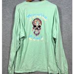 Comfort Colors Pirates Cove Womens T-Shirt 2XL Pirates Cove Riff Raff Graphic Long Sleeve Photo 3