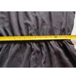 Short Sleeves Tiered Open Back Jumpsuit shorts Black romper size Large Photo 9