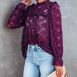 VICI  | Rosa Velvet Lace Babydoll Top Photo 1