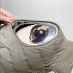 Eddie Bauer Goose Down Vest Puffer Jacket Green Waterproof Small Photo 8