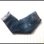Anoname Chloe Crop Boyfriend Denim Blue Jeans Size 27 Distressed mid rise Y2K Photo 14