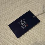 Love Your Melon NWT  Cotton Cream Knit Scarf Photo 4