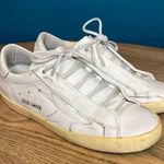 Golden Goose  Superstar Smock White Distressed Leather Lace Up Sneakers Size 36/6 Photo 0