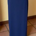 The Limited  fluid navy skirt Photo 1