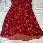 Princess Polly Oh Polly red polka dot dress size 0 Photo 2