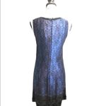 Anthropologie  Silk Dress Beaded Blue Size 2 Formal NWT future paradise Photo 5