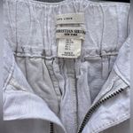 Christian Siriano Beige Women's Size Large Linen Shorts‎ Belt Summer Boho Beach Photo 3