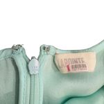 Lapointe Satin Halter Gown in Mint, Size US 8 Green Photo 5