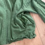 PINK VS Women’s Green Cropped Zip Up Hoodie Sz XL Photo 4