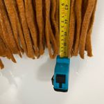 Anthropologie Orange Fringe Oversized Scarf NWT Photo 4