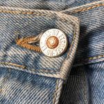 Vintage 90’s No Excuses long denim jean Midi skirt With Front Snaps Women’s 11 Blue Size undefined Photo 4