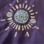 POWDERHORN Western Sport Purple Ski Snow Jacket Cinched Waist Size 14 VINTAGE Photo 8