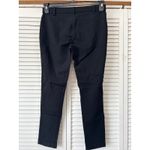 Brooks Brothers  Black Flat Front Stretch Ankle Pants Womens Size M Photo 1