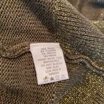Kardashian Kollection Dash by Kardashian Women's Metallic Gold Button Up Cardigan Size Small Photo 7