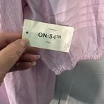 On 34th Lavender Trendy Plus Size Puff Photo 5