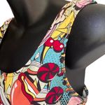 Fun Comic Book Pop Sleeveless Fit & Flare Retro Above Knee Dress Women’s S White Photo 5