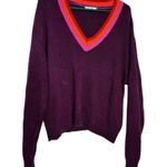 Marine layer Slouchy V-Neck Sweater Photo 3