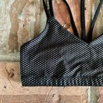 Beyond Yoga  Silver Metallic Foil Polka Dot Sports Bra, XS Photo 2