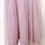Ivy City Co  Blush Pink Polkadot Ruffled Layered Tulle Dress Photo 3