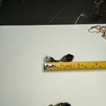 Dangle Drop Pierced Earrings Lot Of 3 Rhinestone Mix Some Bead Photo 4