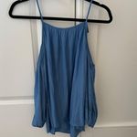 Maje Blue Off-the-shoulder Longsleeve Photo 1