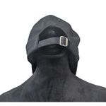 KBETHOS Y2K Beaded Cross Cadet Cap, Black Biker Goth Photo 4