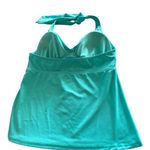 Title Nine Set It and Forget It Halter Tankini Top Size M Removable Pads Swim Photo 1