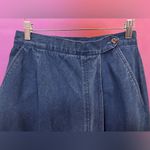 Ralph Lauren Talbots Vintage 90s Y2K Blue Denim Maxi Wrap Skirt - Petite Size 10 Photo 1