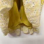 Wish  Golden Bloom Yellow White Ditsy Daisy Floral Dress Womens Size Small Photo 8