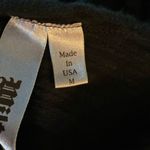 #135 WILT Plunge Neck Layered Slub Tee Black Size M Photo 8