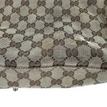 Gucci Vintage Monogram Canvas Tote Bag Handbag AS-IS FLAW Photo 10