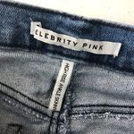 Celebrity Pink  Womens Jeans High Rise Ankle Skinny Cuffed Distressed 1/25 Photo 2