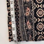 Philosophy Wide Leg Boho All Over Print Flowy Pants Sz 4 Rayon Women’s Black Photo 13