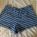 Blue And White Striped Shorts Size L Photo 1