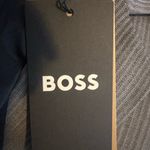 Hugo Boss Jabielle Pinstripe Wool Double Breasted Blazer Gray. Womens size 4 Photo 12