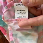 Princess Polly  sheer long sleeve split front crop top size 6 Photo 3