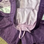 Adidas  Pull On Athletic Active Wear Shorts Women's Size Medium Purple & White Photo 3